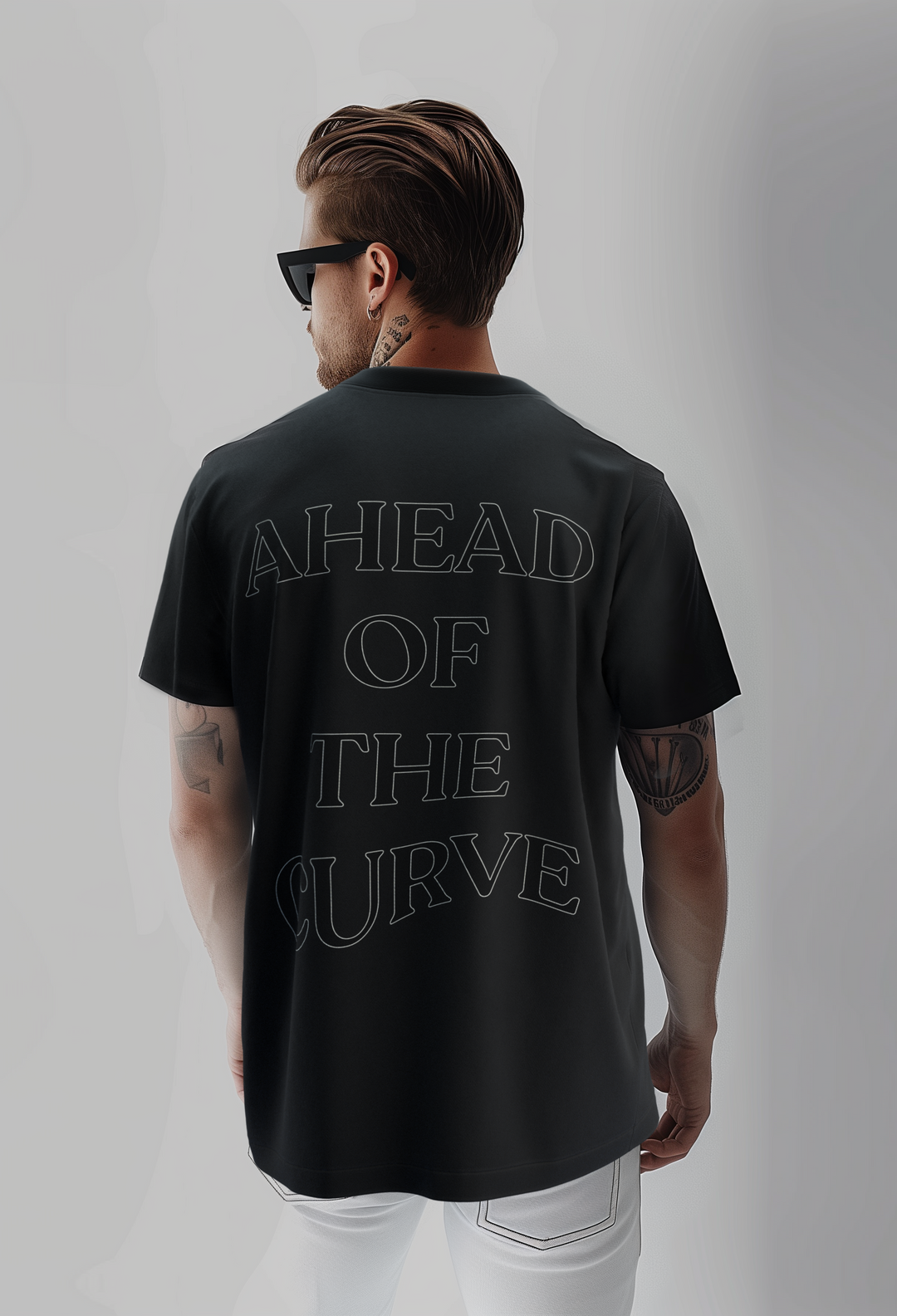 AOTC Curve Vintage Black Heavyweight Tee