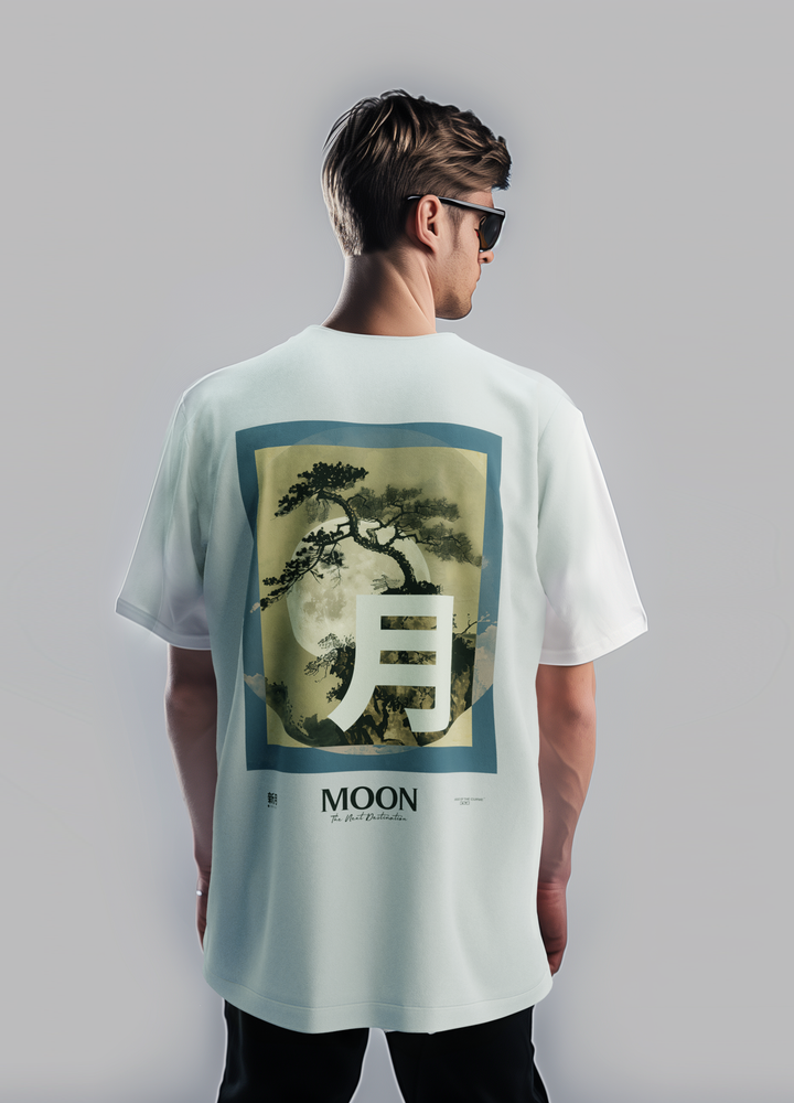 Destination Moon Off White Heavyweight Tee